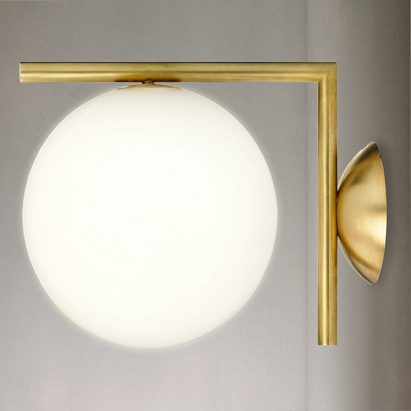 Дизайнерский настенный светильник Michael Anastassiades Flos Ic wall lamp - фото 1