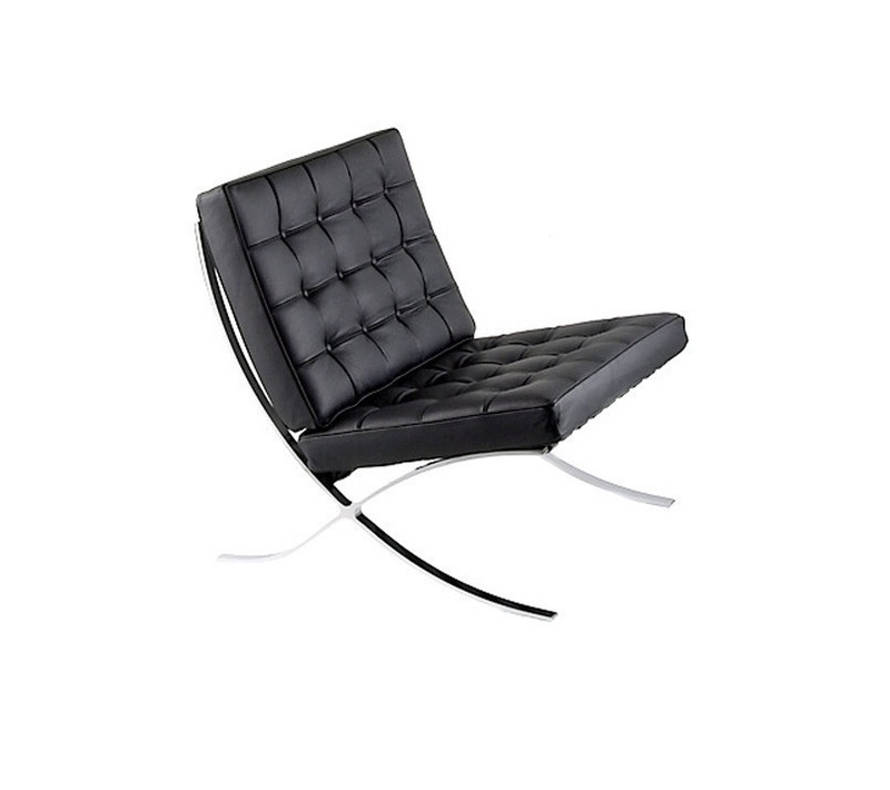 Дизайнерское кресло Barcelona Chair - фото 1