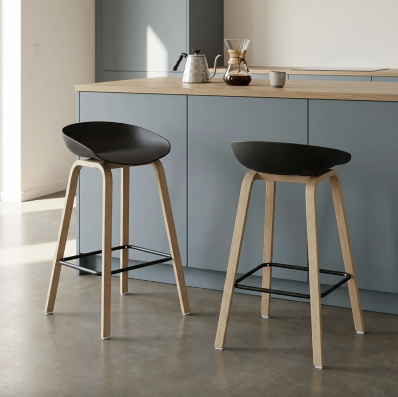 Дизайнерский барный стул Hay About A Barstool - фото №7