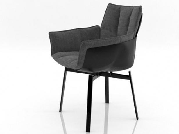 Дизайнерское кресло Husk Arm Chair - фото 6