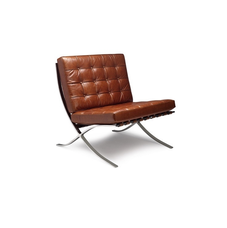 Дизайнерское кресло Barcelona Chair - фото 3
