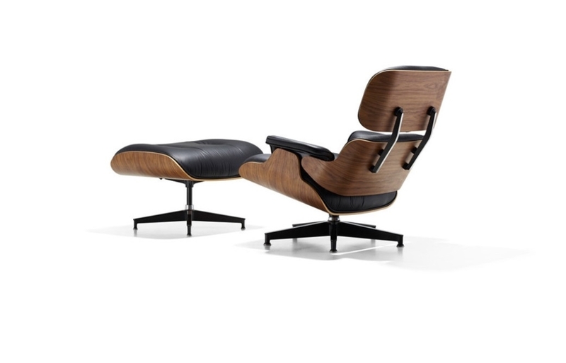 Дизайнерское кресло Eames Lounge Chair and Ottoman - фото 3