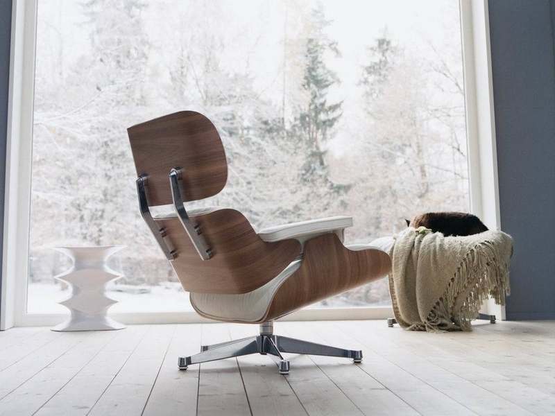 Дизайнерское кресло Eames Lounge Chair and Ottoman - фото 10