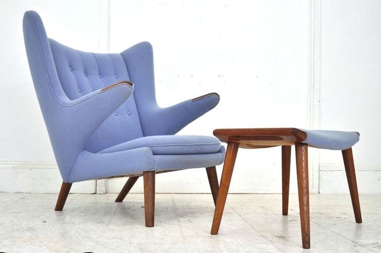 Дизайнерское кресло Papa Bear Chair & Ottoman - фото 6