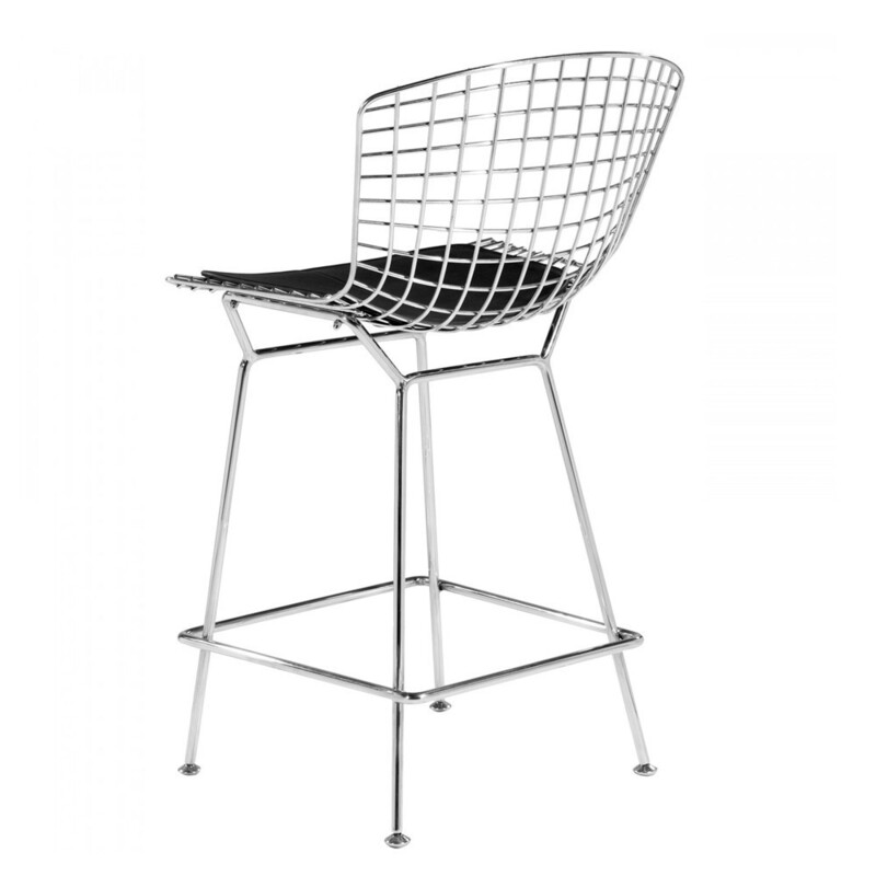 Дизайнерский барный стул Harry Bertoia Wire Bar Stool - фото 1