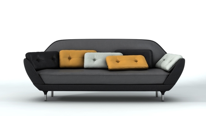 Дизайнерский диван Fabric Sofa - фото 1