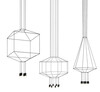 Подвесной светильник Wireport Rectangle Pendant Light - фото 3