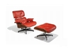 Дизайнерское кресло Eames Lounge Chair and Ottoman - фото 5