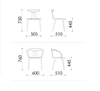 Дизайнерский стул Mina Chair - фото 6