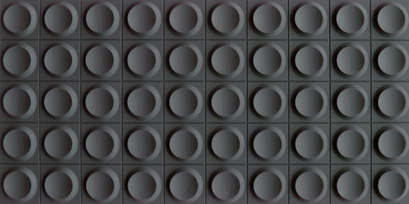 Стеновая панель 3D Round Plate HLE6012-05