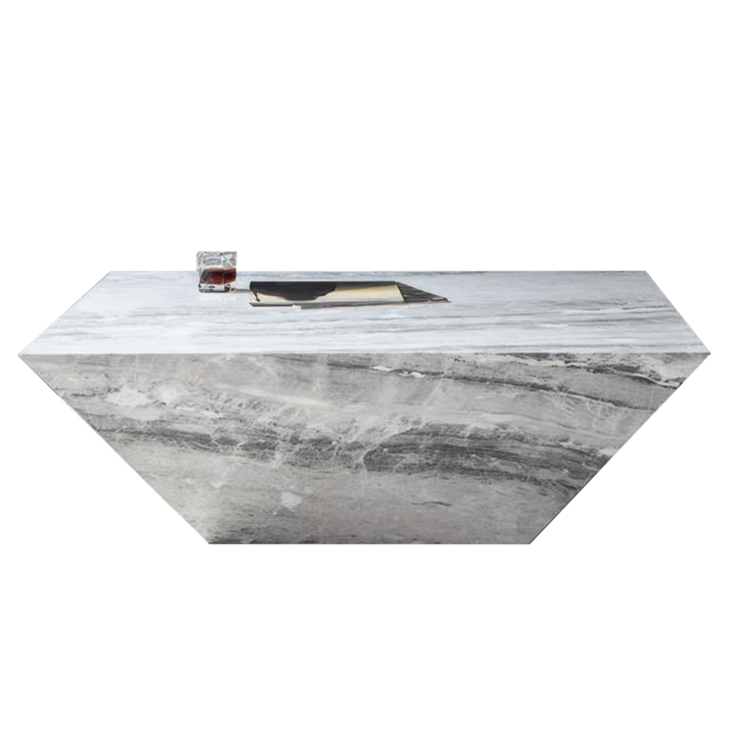 Дизайнерский журнальный стол Square Marble