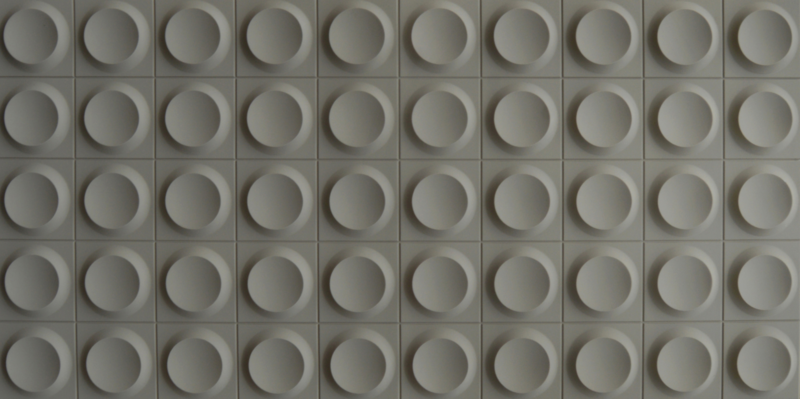 Стеновая панель 3D Round Plate HLE6012-04