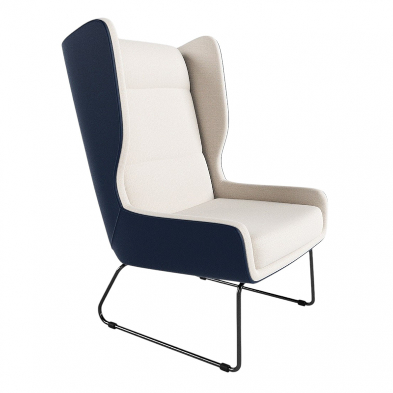 Дизайнерское кресло для отдыха F408 High Lounge Chair