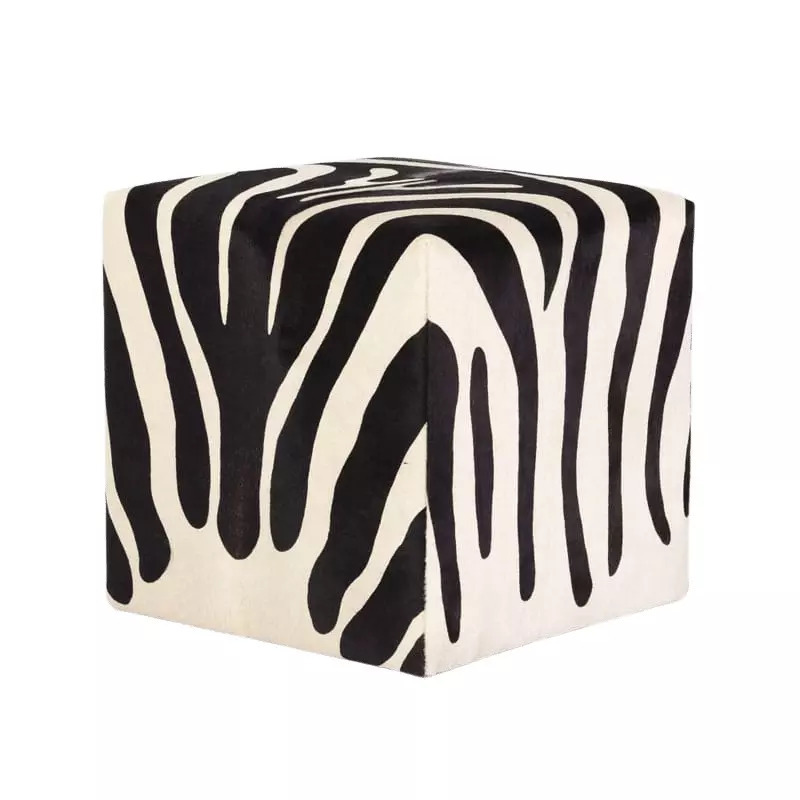 Дизайнерская оттоманка Zebra Cube