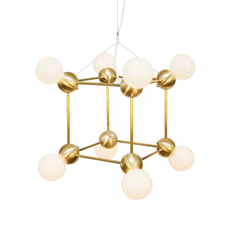 Lina 08-Cube Chandelier