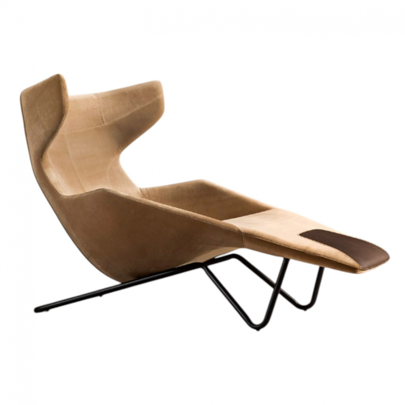 Дизайнерское кресло для отдыха Geneva Chaise Lounge Chair