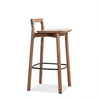 Дизайнерский барный стул TPZ-082 QingShan High Bar Chair