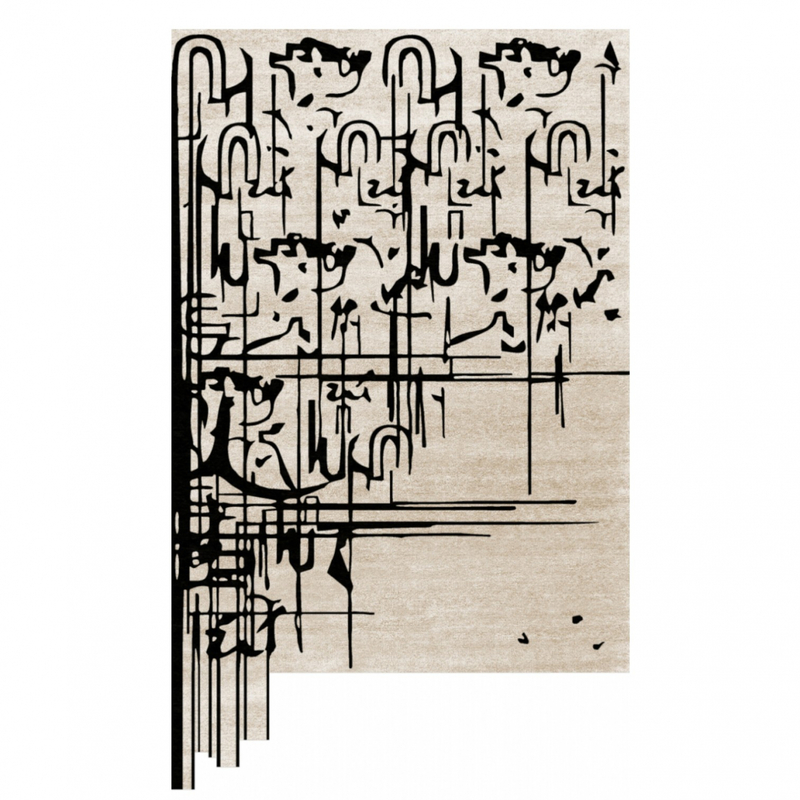 Дизайнерский ковер Black Ink