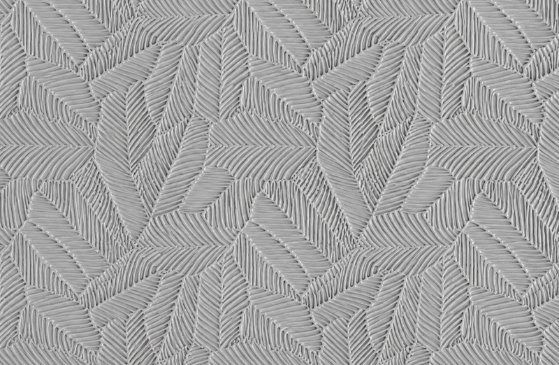Стеновая панель Banana Leaf White