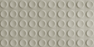 Стеновая панель 3D Round Plate HLE6012-03
