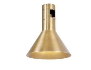 Floodlight copper horn