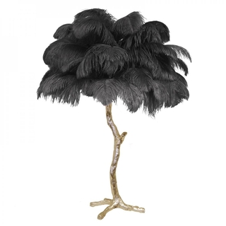 Palm Feather Table Lamp