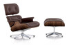 Дизайнерское кресло Eames Lounge Chair and Ottoman