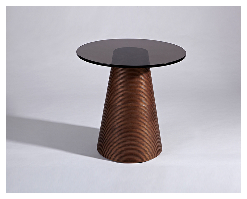 Wide Round Pedestal Table