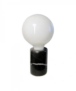 Marble Table Lamp, черный мрамор
